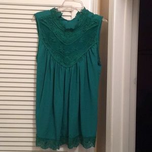 “KELLY GREEN BLOUSE”